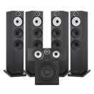 Bowers & Wilkins 603 S3 5.1 Surround Sound Speaker Package, Black