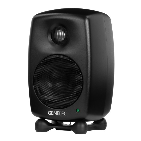 8010A Studio Monitor, Black - Angled