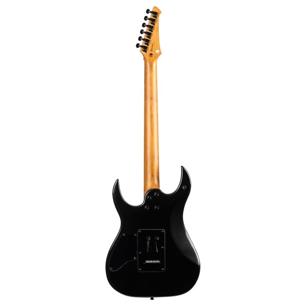 Spira Guitars S-420 MBK, Satin Black - back 