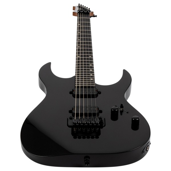 Spira Guitars S-420 MBK, Satin Black - body top 
