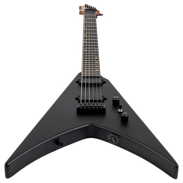 Spira Guitars V-400 MBK, Satin Black - top 