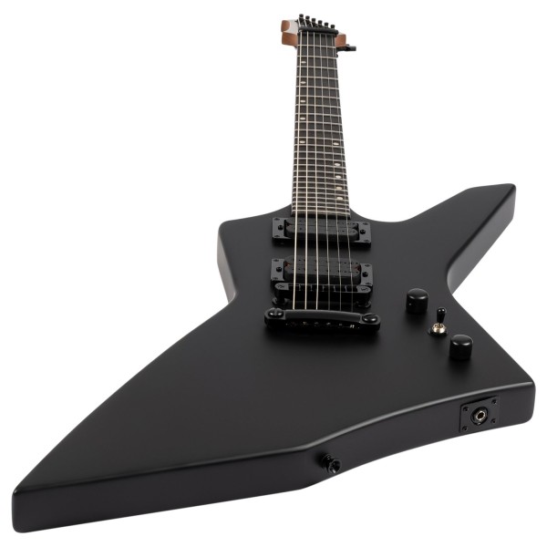 Spira Guitars X-400 MBK, Satin Black at Gear4music