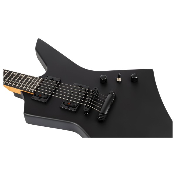 Spira Guitars X-400 MBK, Satin Black at Gear4music