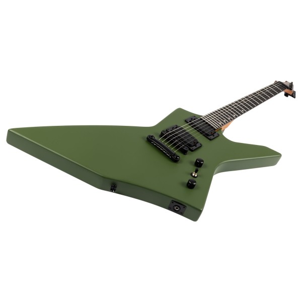 Spira Guitars X-400 MGR, Satin Green - body 