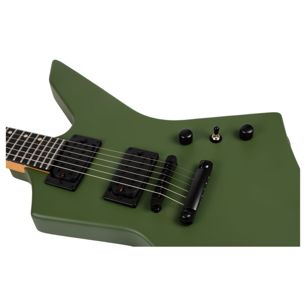 Spira Guitars X-400 MGR, Satin Green - pickups 