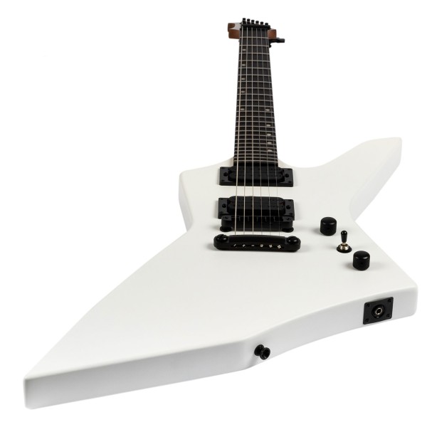 Spira Guitars X-400 MWH, Satin White - top 