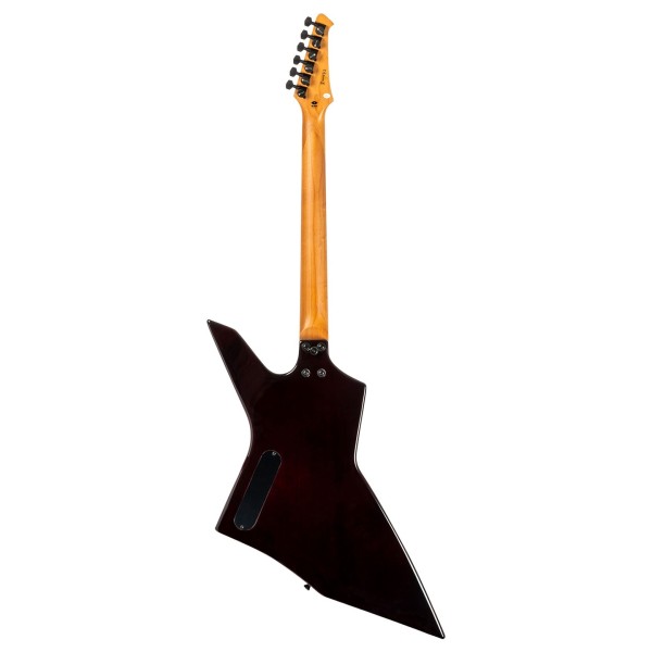 Spira Guitars X-500 TBK E, Transparent Black - back 