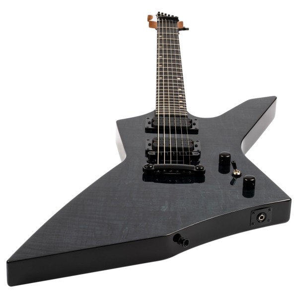 Spira Guitars X-500 TBK E, Transparent Black - top