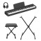 Yamaha P145BT Digital Piano With Bluetooth, X Frame Package