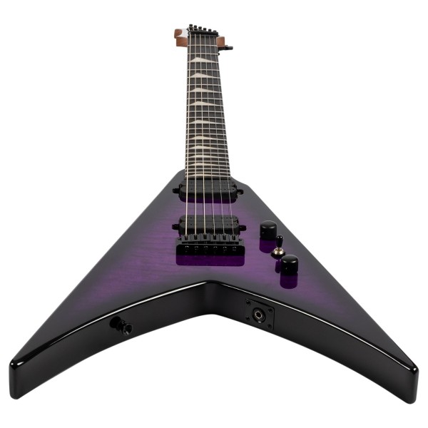 Spira Guitars V-500 TPP E, Transparent Purple - top 