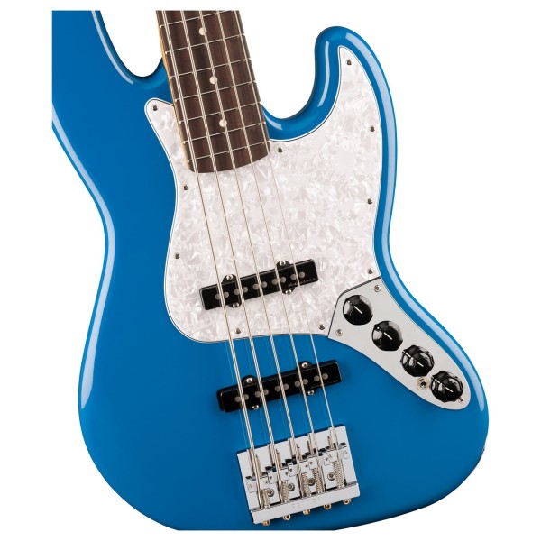 Fender Player II Modified Active Jazz Bass V RW, Electric Blue - body 