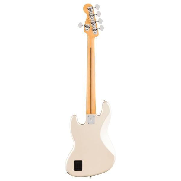 Fender Player II Modified Active Jazz Bass V MN, Olympic Pearl - back 