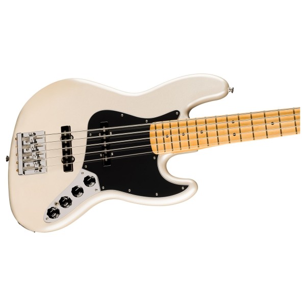 Fender Player II Modified Active Jazz Bass V MN, Olympic Pearl - body and neck 