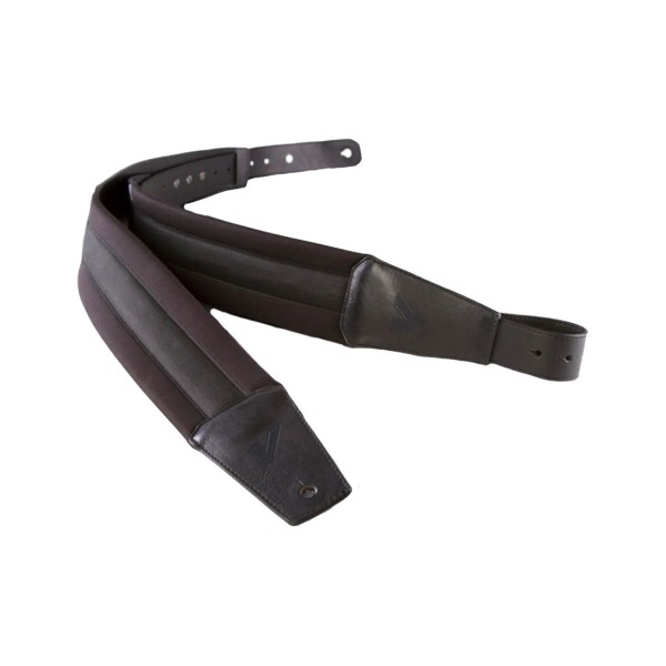 Gruv Gear DuoStrap Neo Ergonomic Double Guitar Strap, Black