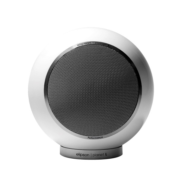 Elipson Planet L Performance Speaker (single), Glossy White 