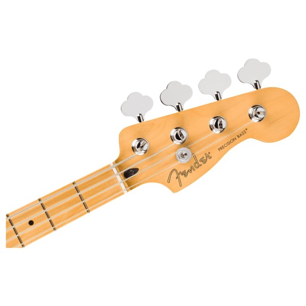 Fender Player II Modified Active Precision Bass MN, 3 Tone Sunburst - headstock 