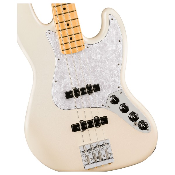 Fender Player II Modified Active Jazz Bass MN, Olympic Pearl - body 