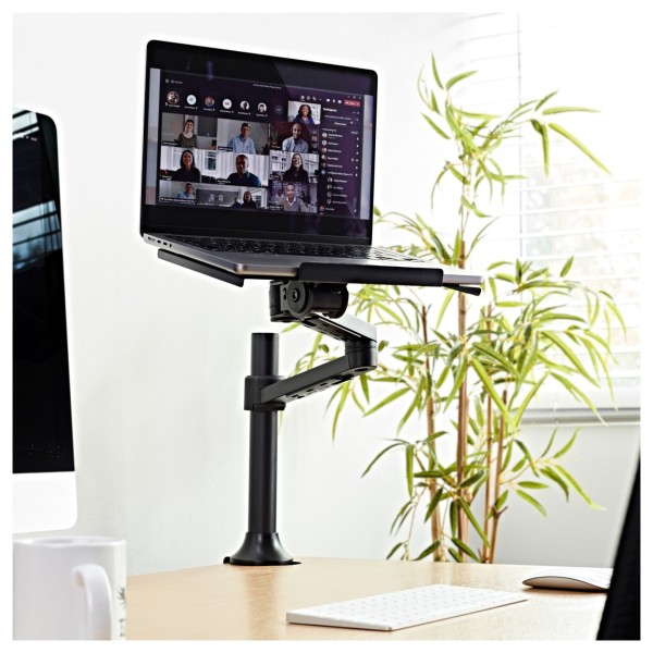 Laptop Clamp Stand by Gear4music