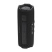 JBL Flip 7 Portable Bluetooth Speaker, Black - Reverse, flipped on end