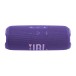 JBL Flip 7 Portable Bluetooth Speaker, Purple - Top and controls