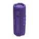 JBL Flip 7 Portable Bluetooth Speaker, Purple - Reverse, flipped on end