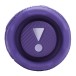 JBL Flip 7 Portable Bluetooth Speaker, Purple - Left side view and radiators