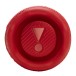 JBL Flip 7 Portable Bluetooth Speaker, Red - Lift side view and radiator
