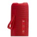 JBL Flip 7 Portable Bluetooth Speaker, Red - PushLock wrist strap