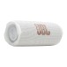 JBL Flip 7 Portable Bluetooth Speaker, White - Tilted
