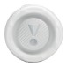 JBL Flip 7 Portable Bluetooth Speaker, White - Right side view and radiator