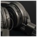 SoundLAB A083B Wireless Headphones, Black - Lifestyle 2