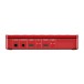 FiiO DM13 Portable CD Player with Bluetooth, Red - Rear View and Connections