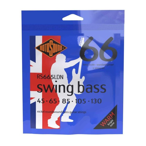 Rotosound RS665LDN Swing Bass 66, Long Scale, Standard, 45-130