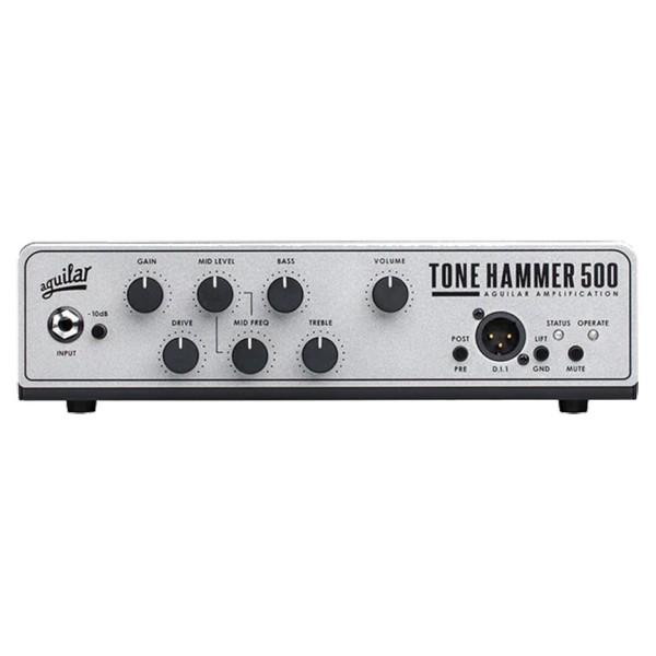 Aguilar Tone Hammer 500 V2 Lightweight Bass Head - front