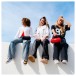 JBL Charge 6 Portable Bluetooth Speaker - Lifestyle Image, Outdoors, friends using Auracast