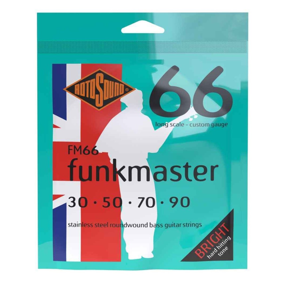 Rotosound SM666 Swing Bass 66 Long Scale Hybrid 6-String 30-125