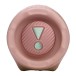 JBL Charge 6 Portable Bluetooth Speaker with Powerbank, Pink - Right side view and radiator