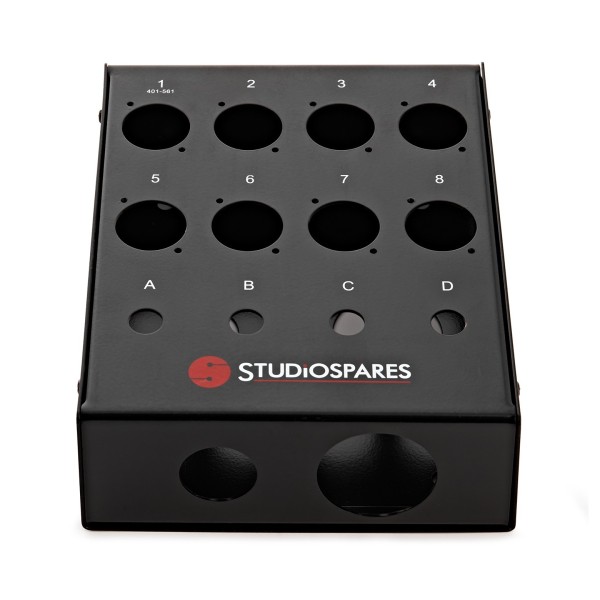 8/4 XLR and 6.35mm Wall Box by Studiospares