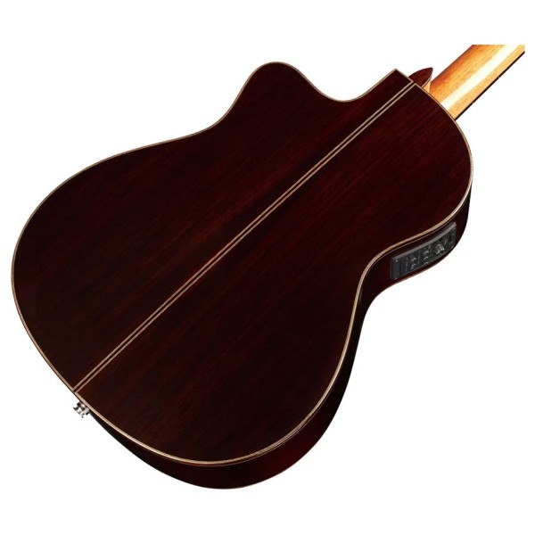 Cordoba Fusion 12 Rose II Electro Classical - body back 