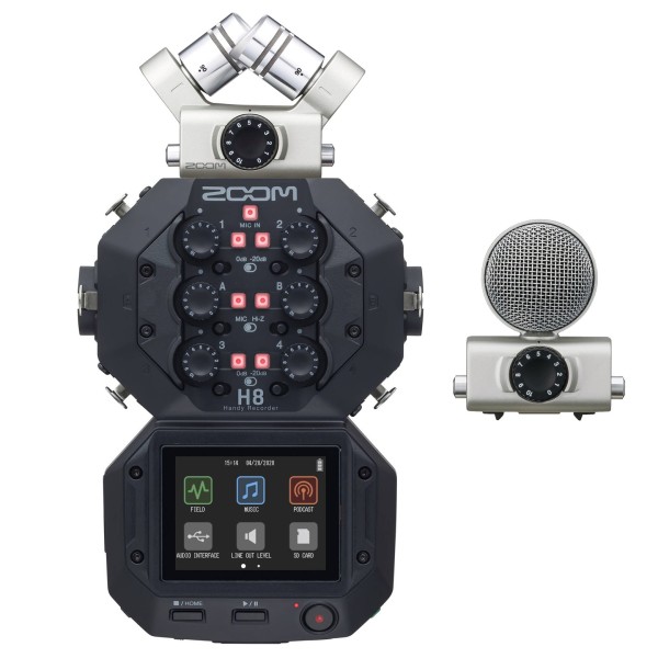 Zoom H8 + MS Pack Limited Edition Handy Recorder - Bundle