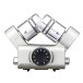 Zoom XYH-6 Stereo Mic Capsule, Silver - Front