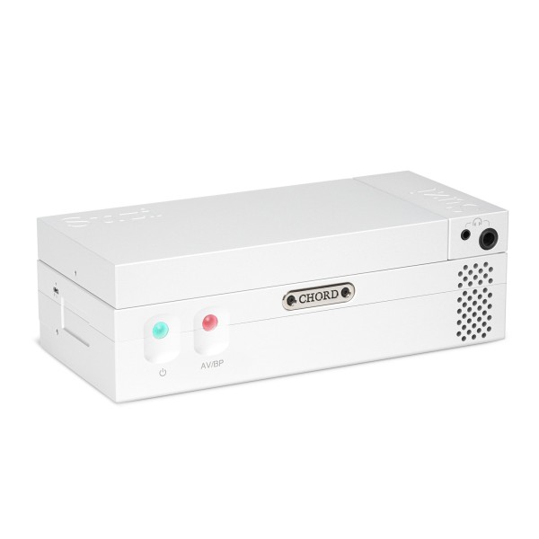 Chord Electronics Suzi Stereo Power Amplifier, Silver - angle 