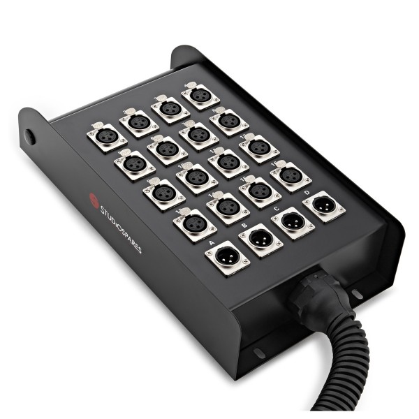 Studiospares 16/4 XLR Stage Box & Snake, 30m at Gear4music