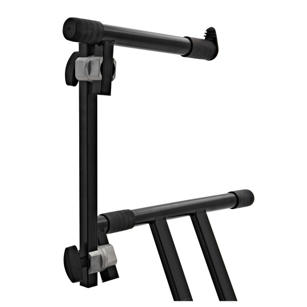 Heavy Duty Double Braced Two Tier X Framed Keyboard Stand by Trojan Pro