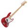 Fender Made in Japan Hybrid II Jazz Bass Maple Neck Modena Red