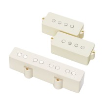 EMG GZR-PJHZ Geezer Butler Passive PJ Style Bass Pickup Set, Ivory
