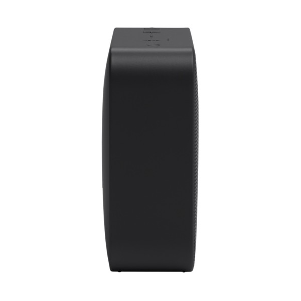 JBL GO Essential 2 Compact Portable Speaker, Black - side profile 