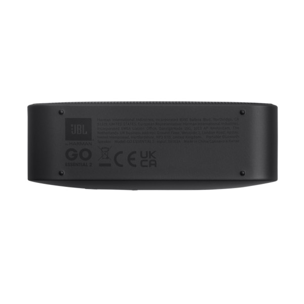 JBL GO Essential 2 Compact Portable Speaker, Black - under