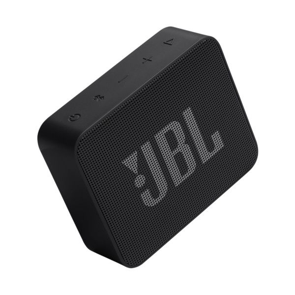 JBL GO Essential 2 Compact Portable Speaker, Black - tilt 
