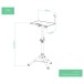 AVCOM Projector Tripod Stand